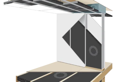 Chatterblock Commercial Wool Acoustic insulation illustration