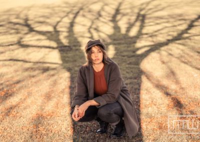 Musician photoshoot portrait