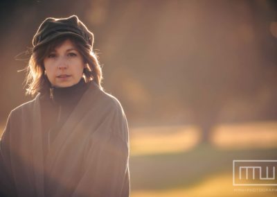 Musician photoshoot portrait