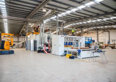 Industrial photography insulation manufacturing