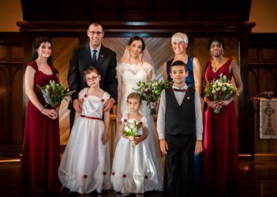 J&R wedding shoot photography Bridal family portrait