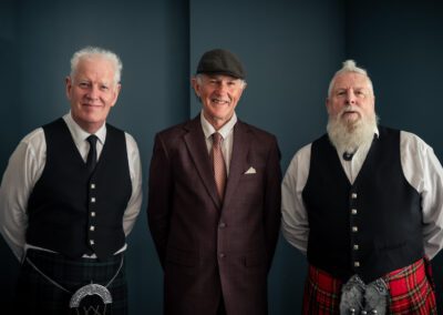 Wedding photo shoot image of George & best men