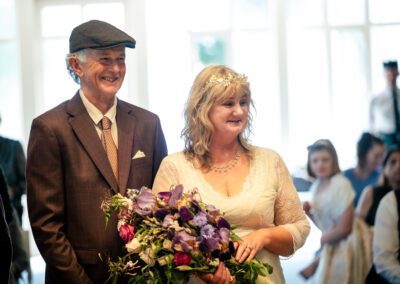 Wedding photo shoot image of George & Glenda ceremony